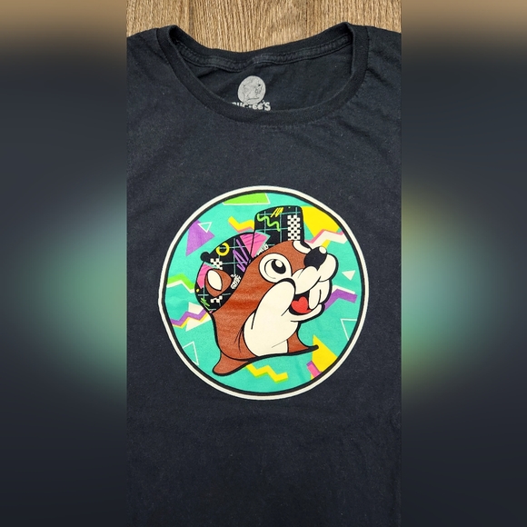 90s Themed Adult Bucee's Says Relax Graphic T-Shirt Size Medium 🧢 - Picture 4 of 6